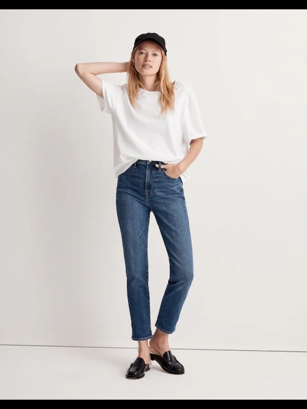 Madewell The Perfect Vintage PJeans - Dark Blue